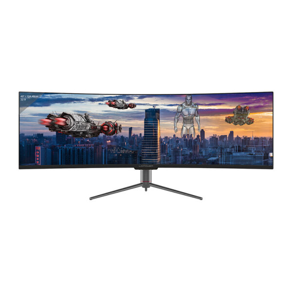LC-Power 124.5cm (49") LC-M49-DQHD-120-C-Q VA+DP+HDMI