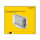 Externes Dual Gehäuse für 2 x 3.5? SATA HDD mit USB Type-C™ Buchse transparent - werkzeugfrei