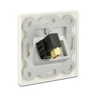 Keystone Modul HDMI Buchse > HDMI Buchse 90° gewinkelt schwarz