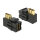 Keystone Modul HDMI Buchse > HDMI Buchse 90° gewinkelt schwarz