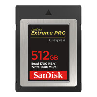 Card 512GB Sandisk Extreme Pro express 1700MB/s