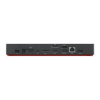 D Lenovo ThinkPad Thunderbolt 4 Workstation Dock 300W