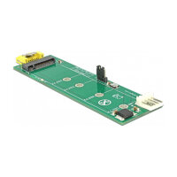 Konverter SATA Pin 8 Power Buchse > M.2 Key B Slot