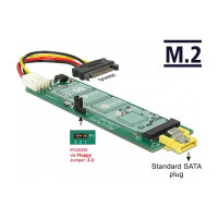 Konverter SATA Pin 8 Power Buchse > M.2 Key B Slot