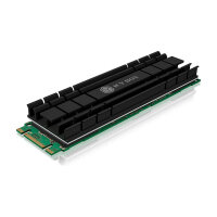 ICY BOX kühlkörper SSD m.2 2280 IB-M2HS-701 black PS5 compatible