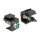 Keystone LED grün 6 V, schwarz