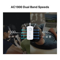 TP-LINK RE550 - AC1900 Wi-Fi Range Extender