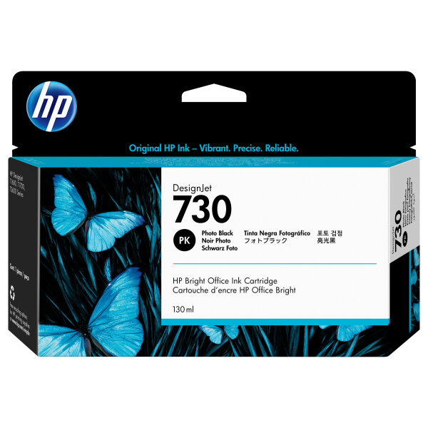 HP 730 130 ml Tinte Fotoschwarz