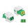 Keystone Modul LC Duplex Buchse zu LC Duplex Buchse mit Laserschutzklappe innen