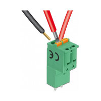 Terminalblock Set für Platine 2 Pin 5,08 mm Rastermaß vertikal