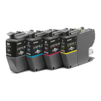 Brother 4-pack of Black Cyan Magenta and Yellow 500-page...