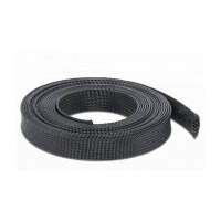 Geflechtschlauch dehnbar 10 m x 19 mm schwarz