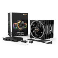 120mm be quiet! LIGHT WINGS 120mm PWM high-speed ARGB Triple-Pack