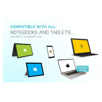 D i-tec USB-C Dual Display Docking Station