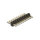 Stiftleiste 10 Pin, Rastermaß 2,54 mm, 2-reihig, gerade, 5 Stück