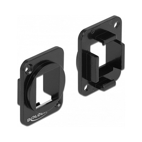 Keystone Halterung 1 Port für D-Typ Metall