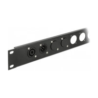 Keystone Halterung 1 Port für D-Typ Metall