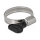 Schlauchschelle mit Flügelmutter 25 - 40 mm 10 Stück schwarz