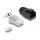 RJ45 Modularer Stecker mit Zugentlastung Cat.6A, Cat.7 und Knickschutztülle 25er Set