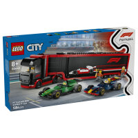 LEGO City - F1 Transporter mit RB20 & AMR24 Rennautos