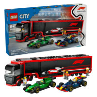 LEGO City - F1 Transporter mit RB20 & AMR24 Rennautos