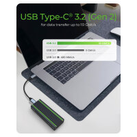 ICY BOX IB-1824ML-C31 Externes USB-C 3.2 Gehäuse...