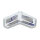 Kantenschutz selbstklebend 40 x 40 x 13 mm transparent