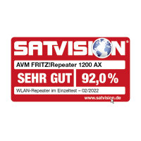 AVM FRITZ!Repeater 1200 AX Repeater - WLAN - Wifi-6