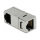 Keystone Modul RJ45 Buchse zu RJ45 Buchse Cat.6A 90° gewinkelt