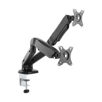 ICY BOX IB-MS304-T Tischhalterung für 2 Monitore bis...