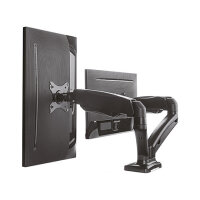 ICY BOX IB-MS304-T Tischhalterung für 2 Monitore bis 68cm 27"