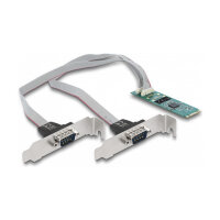 M.2 Karte zu 2 x Seriell RS-232 DB9 mit Standard und Low...