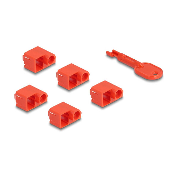 RJ45 Port Blocker Set für RJ45 Stecker 10 Stück