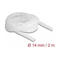 Spiralschlauch flexibel 2 m x 14 mm transparent