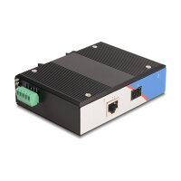 Industrie Gigabit Medienkonverter RJ45 zu SFP für Hutschiene