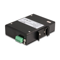 Industrie Gigabit Medienkonverter RJ45 zu SFP für Hutschiene