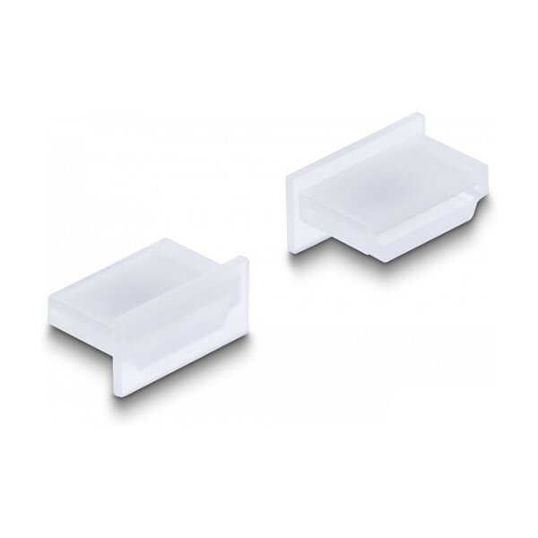 Staubschutz für HDMI A Buchse ohne Griff 10 Stück transparent