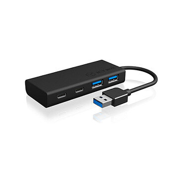 ICY BOX IB-HUB1426-U3 USB 3.0 HUB 4-Port 2xUSB-C  2xUSB 3.0