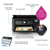 T Epson EcoTank ET-2850 Tintenstrahldrucker 3in1/A4/WLAN/WiFi/Duplex