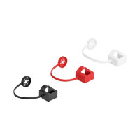 Staubschutz für RJ45 Stecker mit Befestigungsclip 50er Set farbig