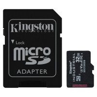 CARD 32GB Kingston Industrial microHC 100MB/s +Adapter
