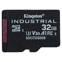 CARD 32GB Kingston Industrial microHC 100MB/s +Adapter
