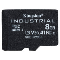 CARD 8GB Kingston Industrial MicroHC 100MB/s +Adapter