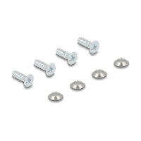 D-Typ RJ45 Einbaubuchse / Kupplung Cat.6A STP mit Schutzkappe IP66 staub- und wasserdicht