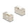 Keystone Modul RJ45 Buchse zu RJ45 Buchse Cat.6 FTP