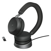Jabra Evolve2 75 Stereo MS + Ladesation + Link380a , schwarz