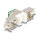 Keystone Modul RJ45 Buchse zu LSA Cat.6A werkzeugfrei grün Set 10 Stück