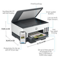 T HP Smart Tank 7005 Tinte-Multifunktionsdrucker 3in1 A4 Bluetooth WiFi Duplex