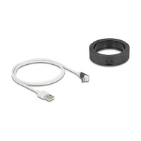 Wireless Charger 15 W für Tischeinbau weiß