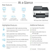 T HP Smart Tank 7305 3in1/A4/LAN/Bluetooth/WiFi/Duplex